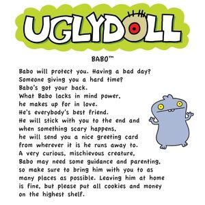 Ugly doll  Babo  24"